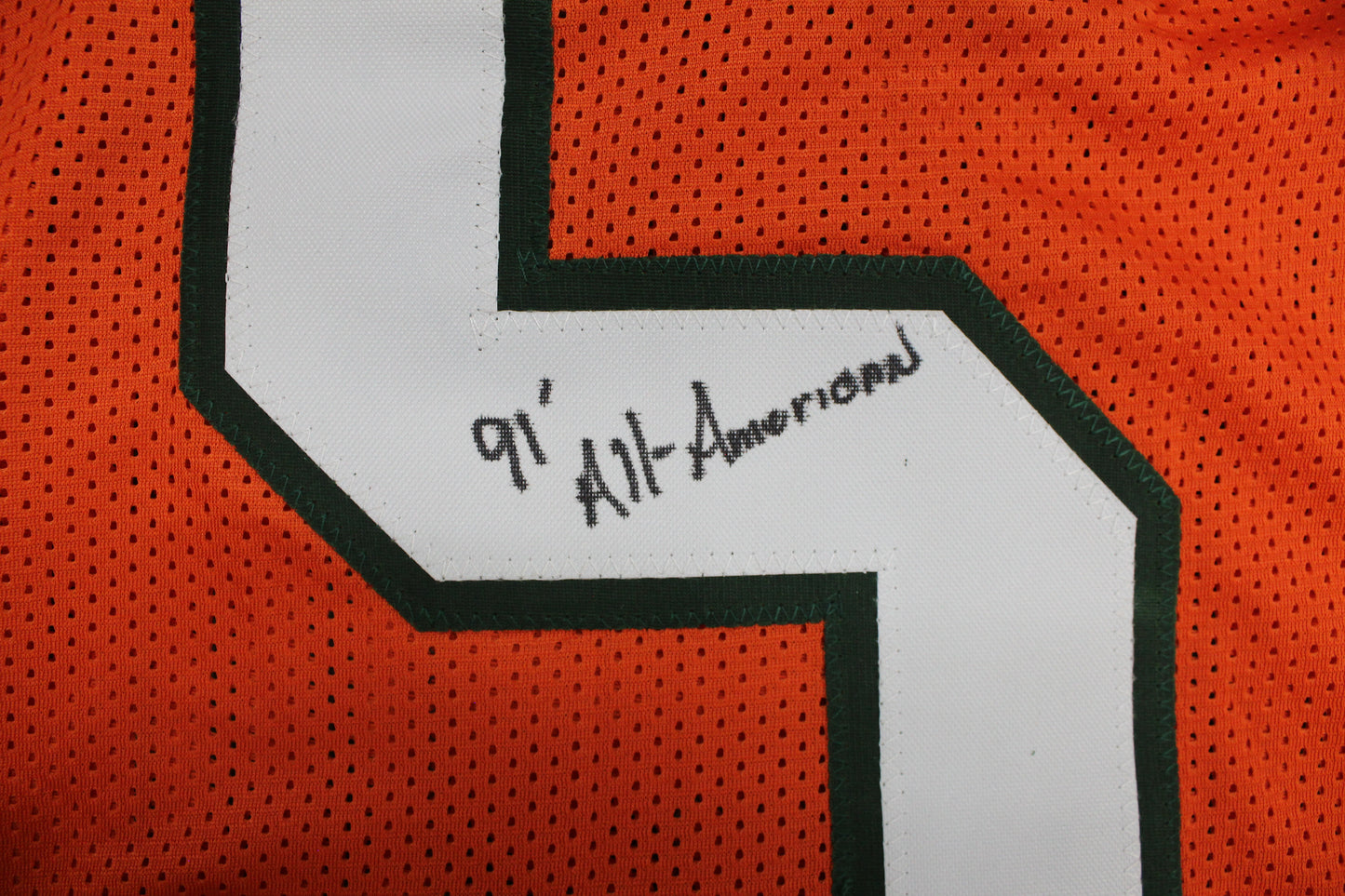 KEVIN WILLIAMS MIAMI HURRICANES SIGNED JERSEY w/INSCs Dallas Cowboys XL BAS