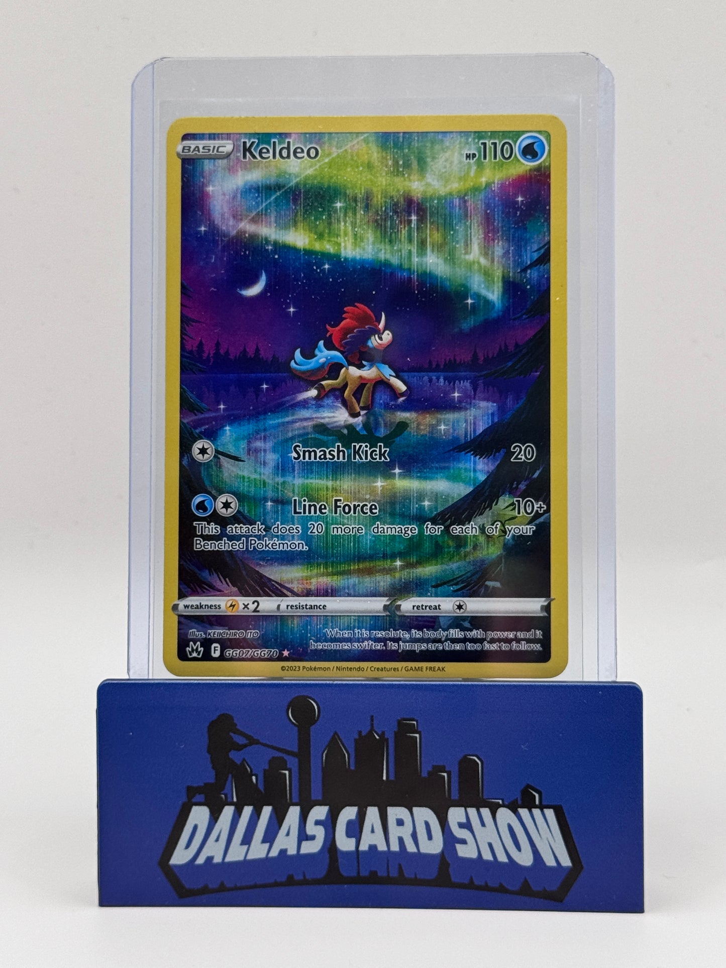 2023 Pokemon - Keldeo (Galarian Gallery) - GG07/GG70 Crown Zenith NM