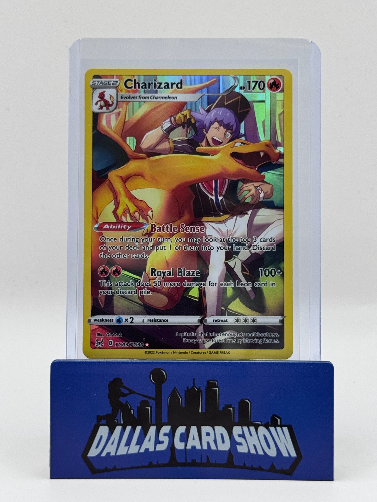2022 Pokemon - Charizard (Trainer Gallery) - TG03/TG30 Lost Origin NM
