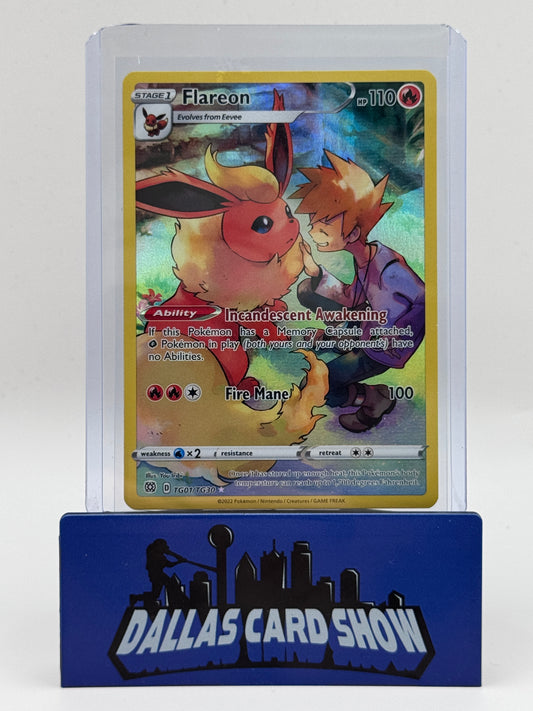 2022 Pokemon - Flareon (Trainer Gallery) - TG01/TG30 Brilliant Stars NM