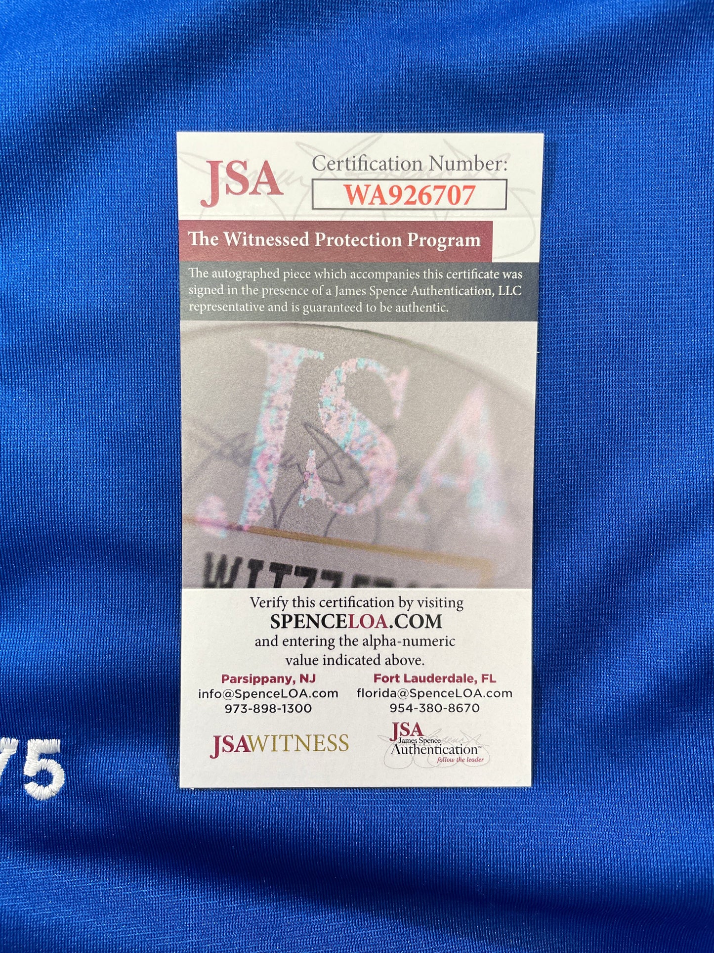 BOB LILLY DALLAS COWBOYS SIGNED SEWN THROWBACK FOOTBALL STAT JERSEY JSA