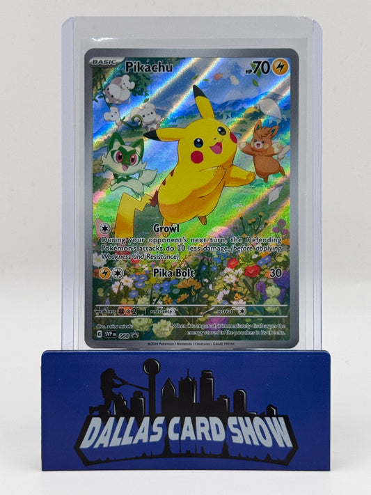 2024 Pokemon - Pikachu (Illustration Rare) - SVP088 ETB Promos NM