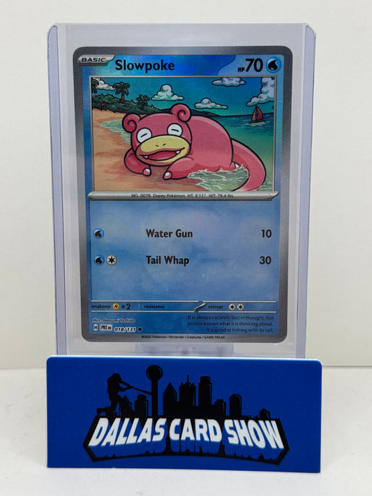 Slowpoke 018/131 Reverse POKEBALL HOLO- NM/Mint