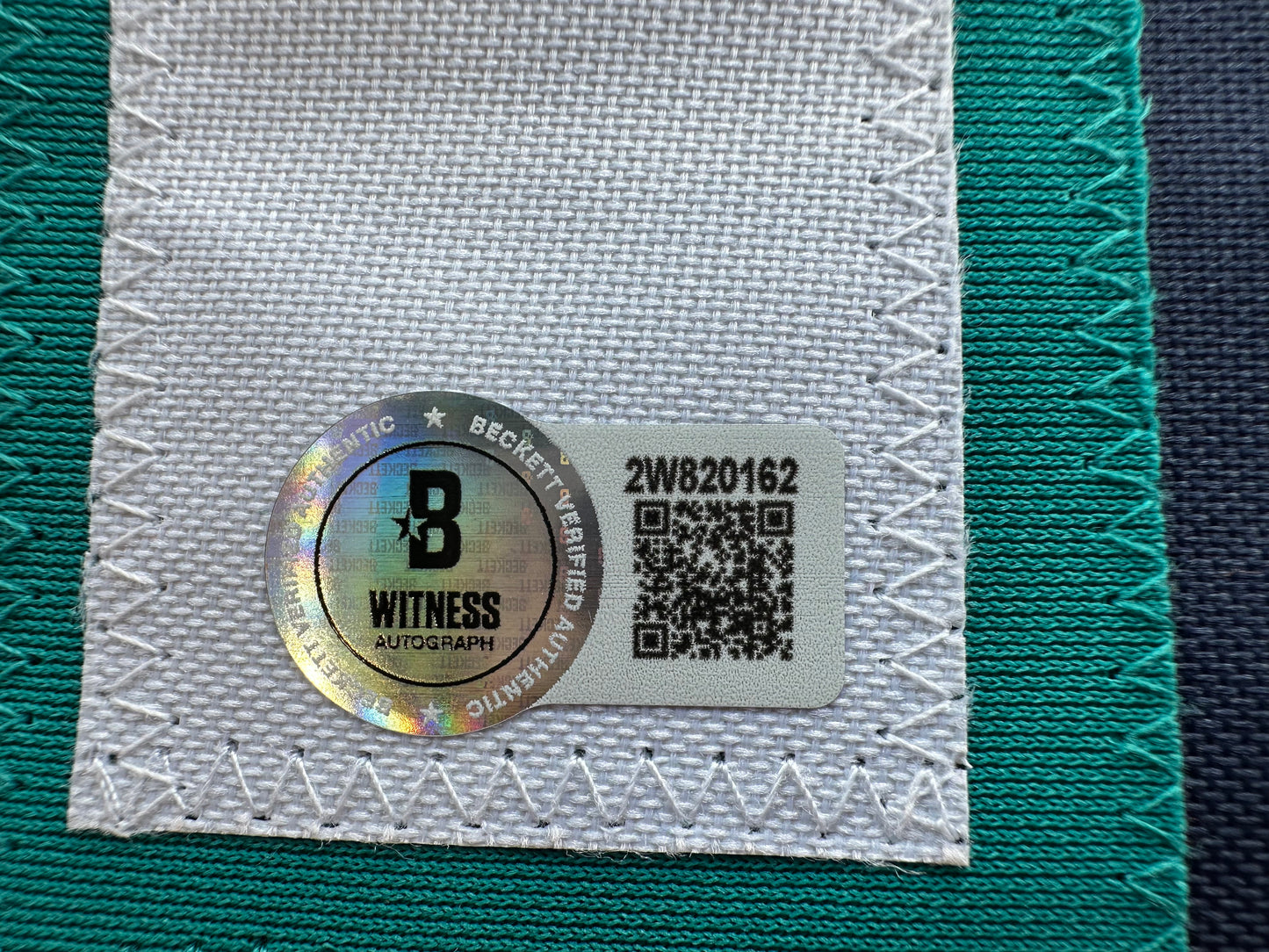 RICKY WILLIAMS ORANGE FOOTBALL JERSEY Miami Dolphins w/"Smoke Weed Everyday" BAS