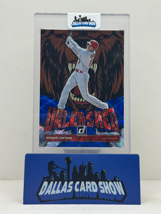 2022 Panini Donruss #UL-6 Shohei Ohtani Blue Unleashed /249