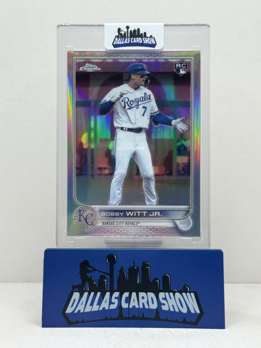 2022 Topps Chrome Update #221 Bobby Witt Jr. Image Variation Rookie RC