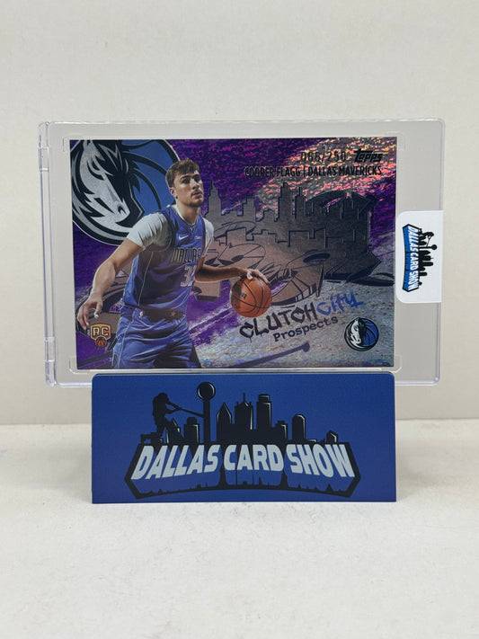 2025-26 Topps #CC-1 Cooper Flagg Clutch City Purple Rookie RC /250