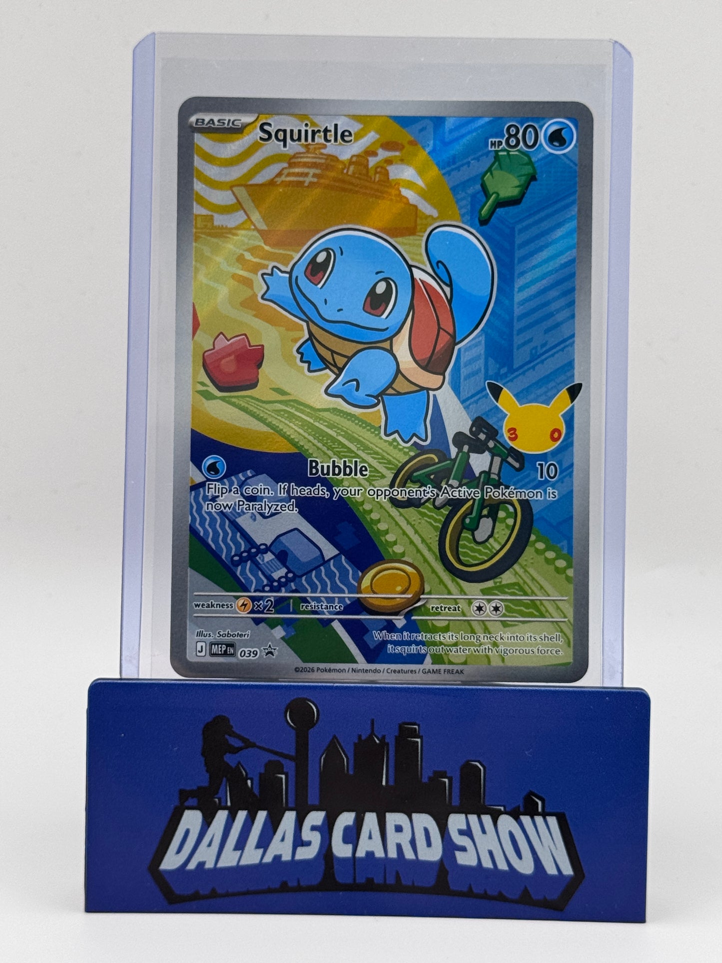 2026 Pokemon - Squirtle (Illustration Rare) - MEP 039 First Partner NM