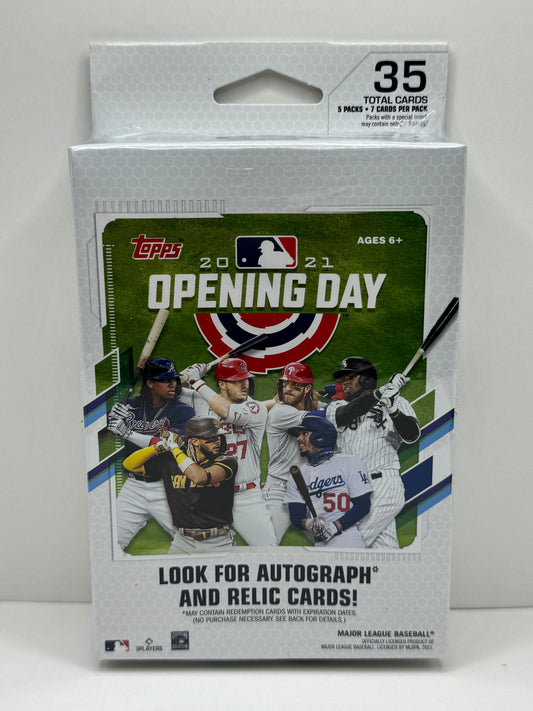 2021 Topps Opening Day Baseball Hanger Box
