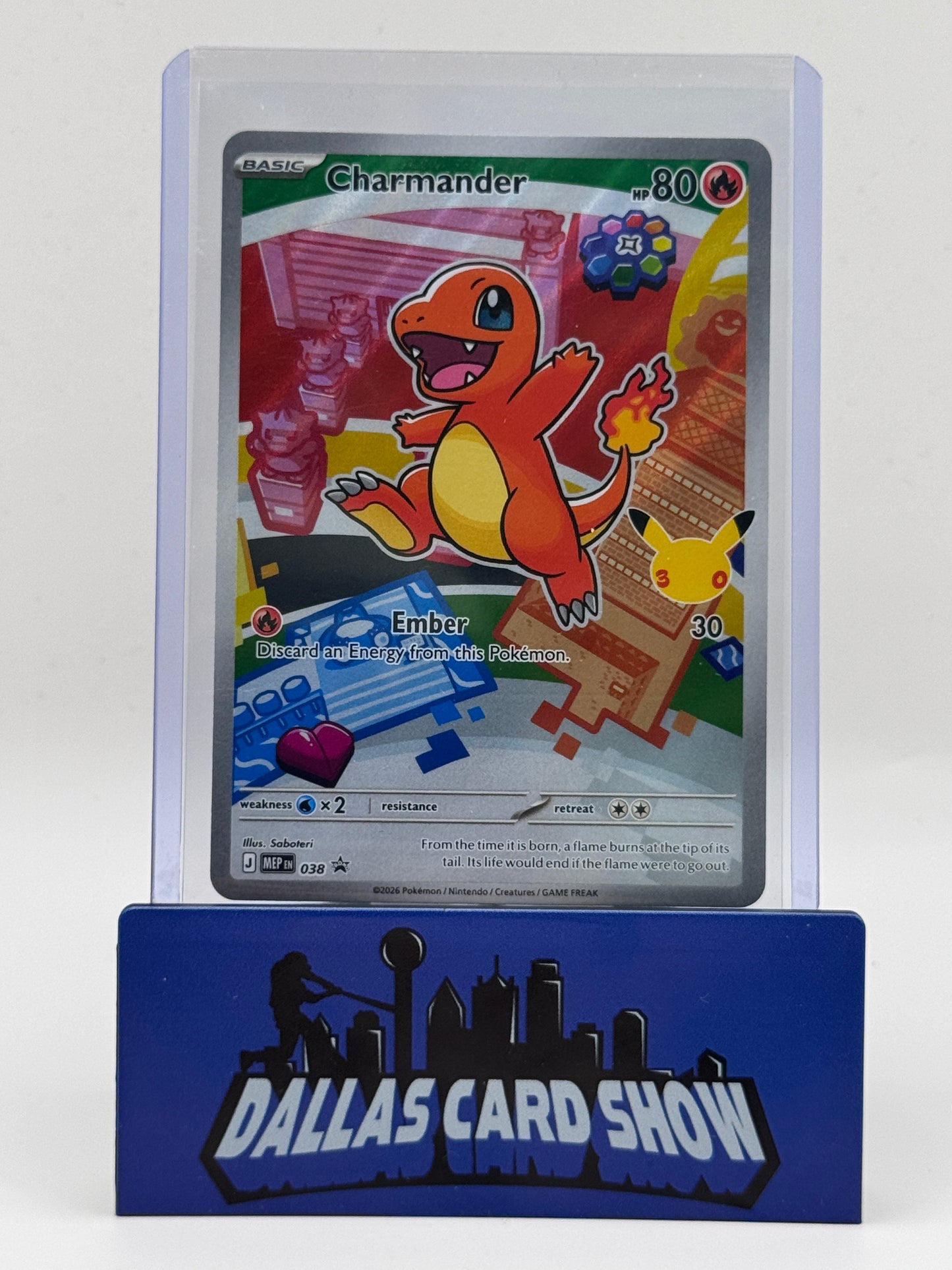 2026 Pokemon - Charmander (Illustration Rare) - MEP 038 First Partner NM