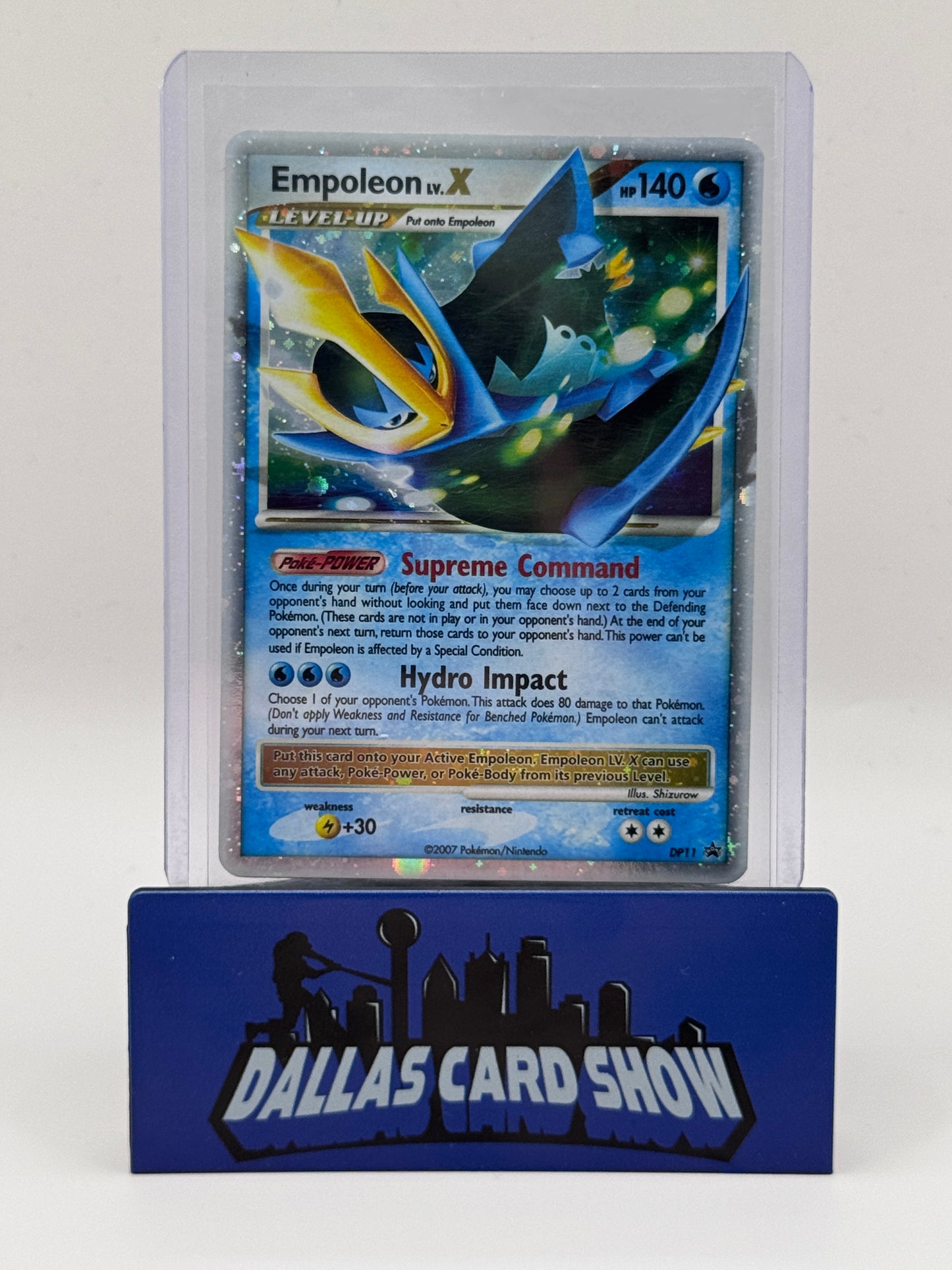 2007 Pokemon - Empoleon LV. X (Black Star Promo) - DP11 D&P Promos LP