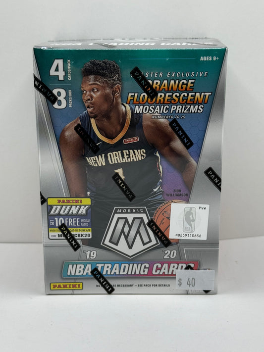 2019-20 Mosaic Basketball Blaster Box