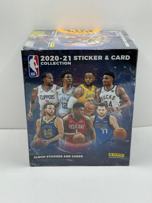2020-21 Panini NBA Sticker and Card Collection Box