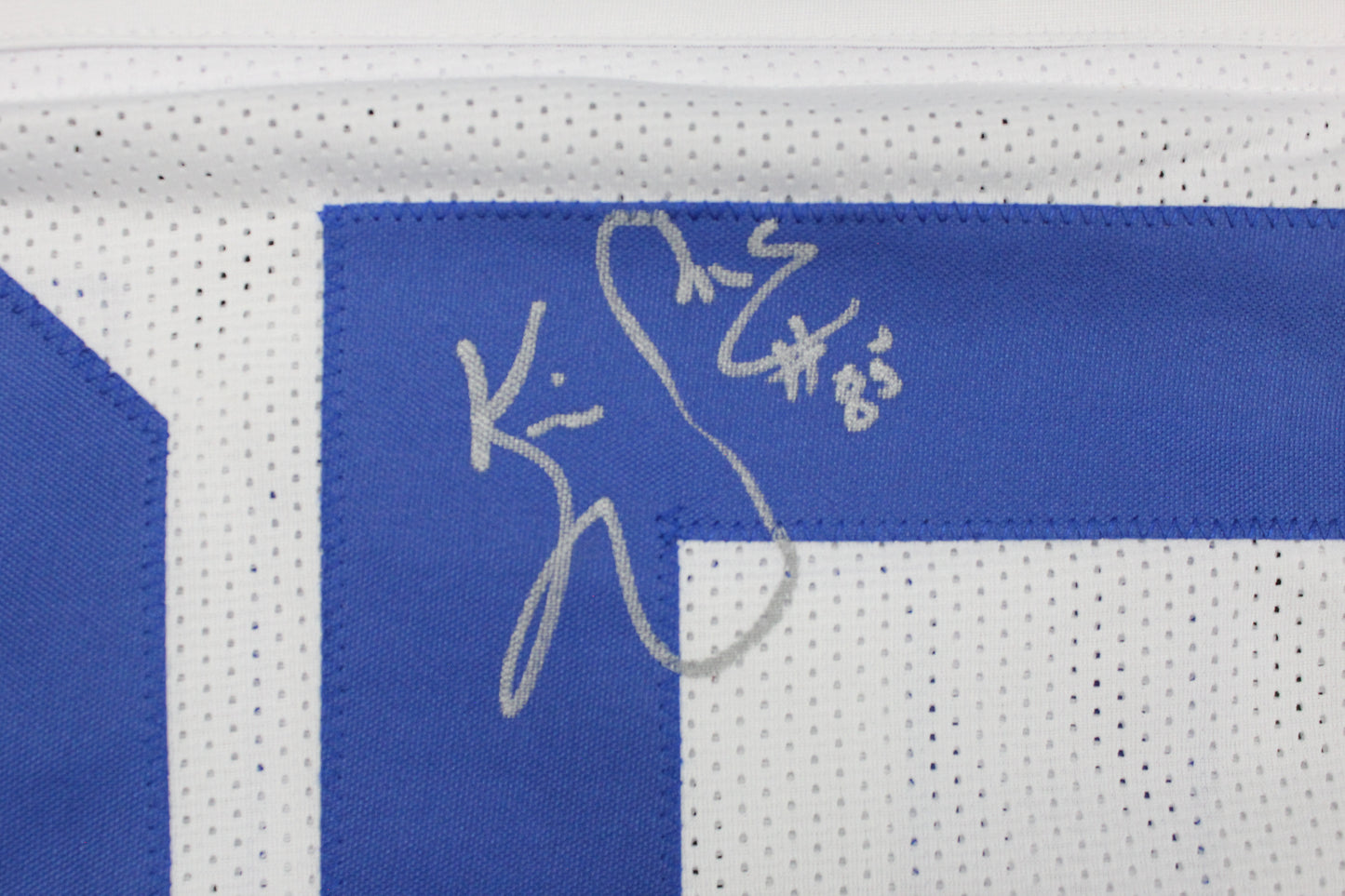 KEVIN WILLIAMS DALLAS COWBOYS SIGNED JERSEY Hurricanes w/INSCs L JSA