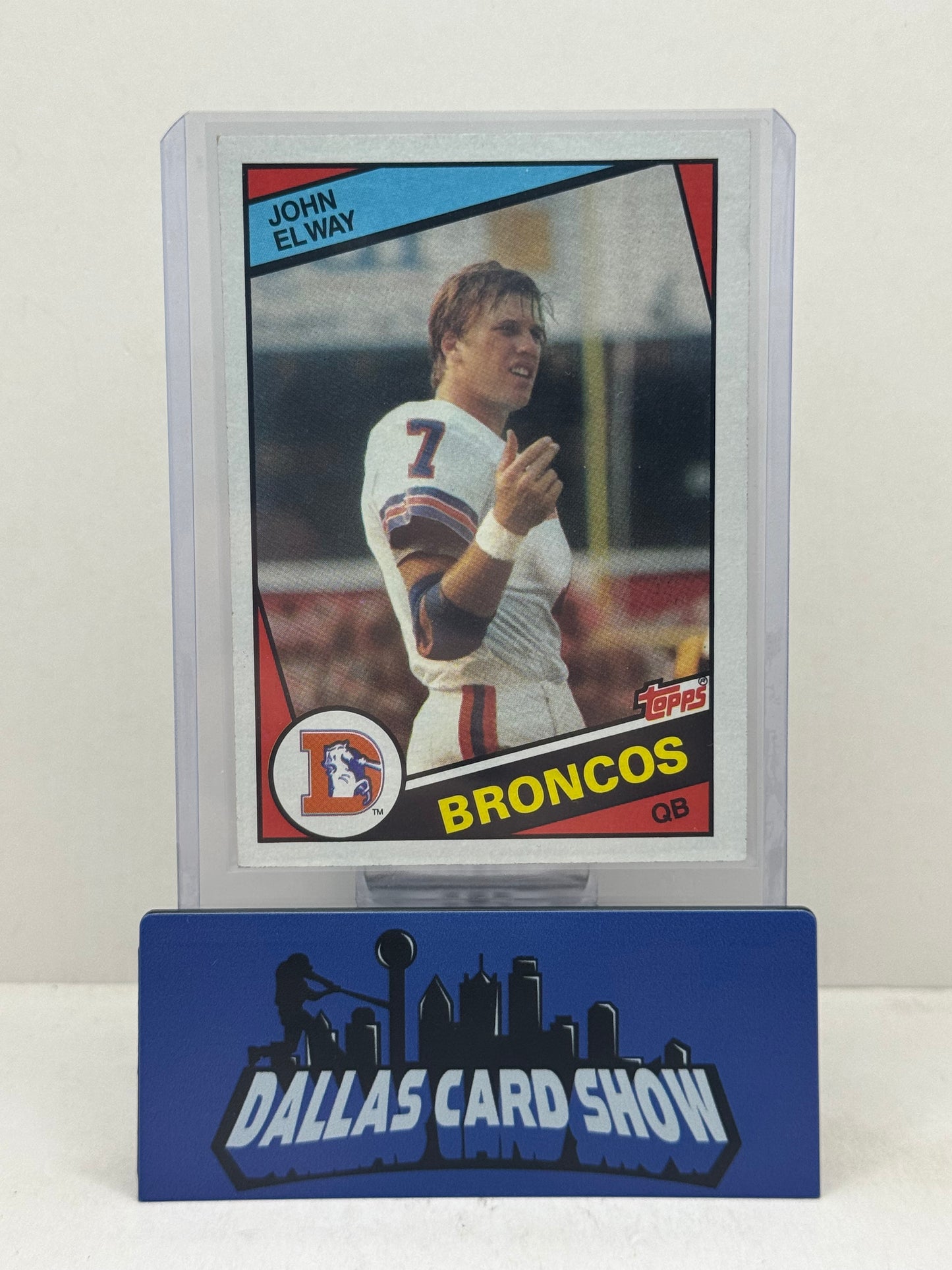 1984 Topps John Elway #63 (RC) Dever Broncos