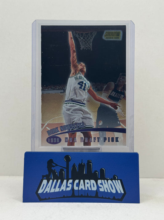 DIRK NOWITZKI 1998-99 TOPPS Stadium Club Redemption Only Rookie RC #109 HOF