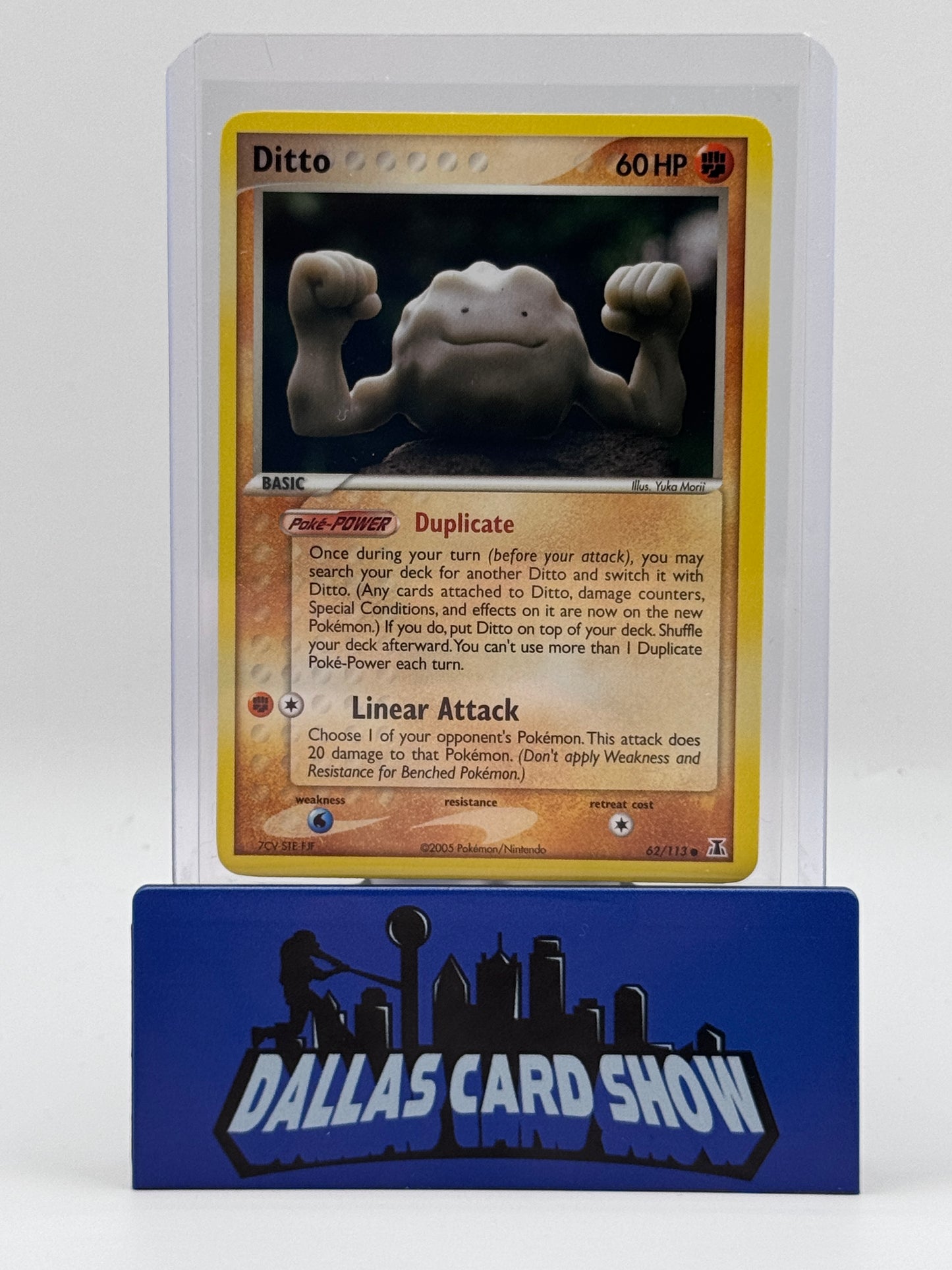 2005 Pokemon - Ditto (Geodude) - 62/113 Delta Species LP