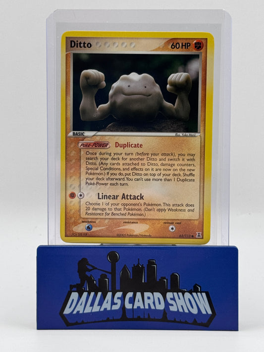 2005 Pokemon - Ditto (Geodude) - 62/113 Delta Species LP