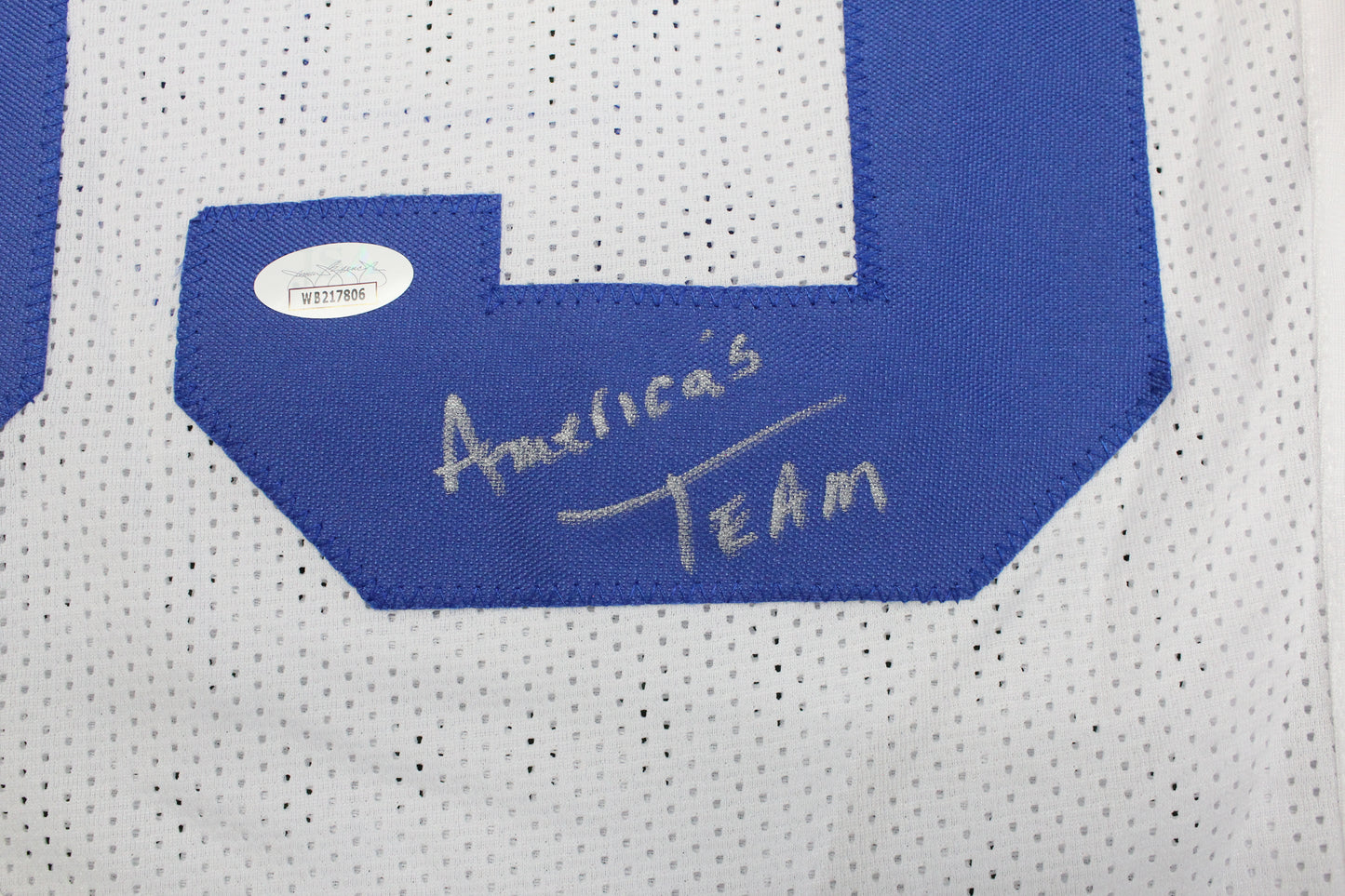 KEVIN WILLIAMS DALLAS COWBOYS SIGNED JERSEY Hurricanes w/INSCs M JSA