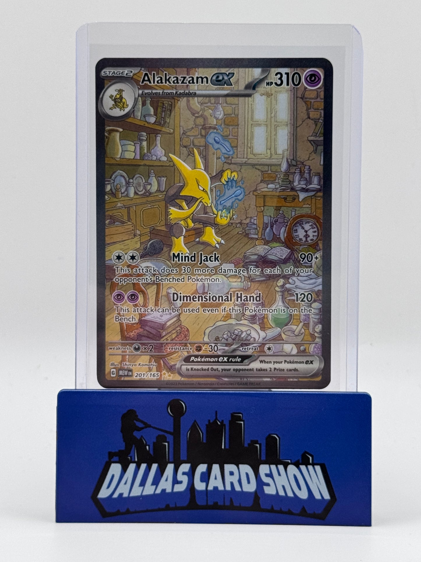 2023 Pokemon - Alakazam ex (SIR) - 201/165 S&V 151 NM