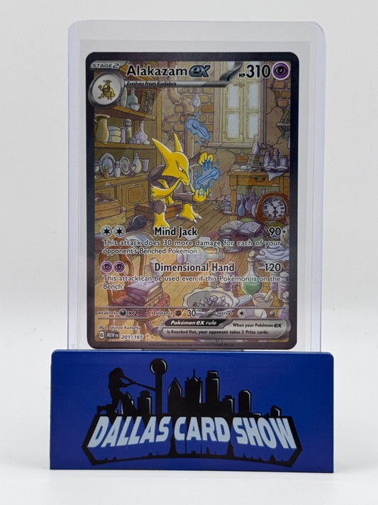 2023 Pokemon - Alakazam ex (SIR) - 201/165 S&V 151 NM