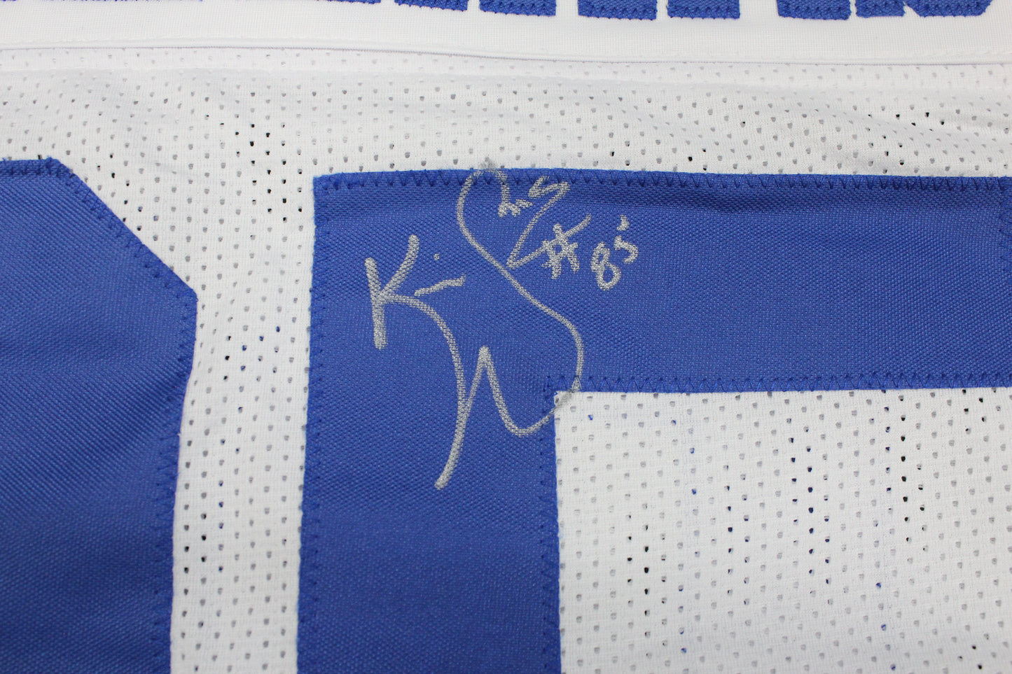 KEVIN WILLIAMS DALLAS COWBOYS SIGNED JERSEY Hurricanes w/INSCs M JSA