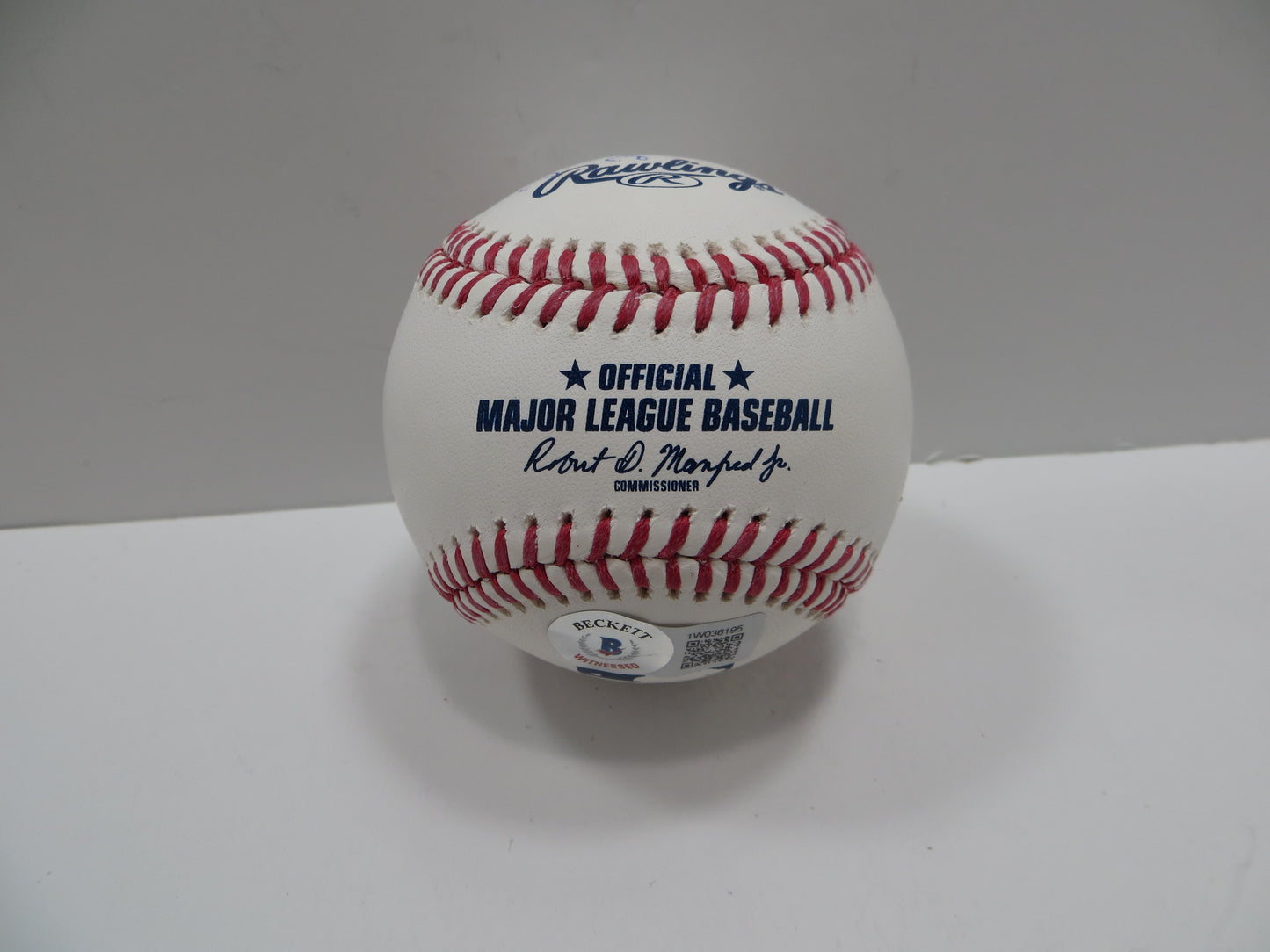 JOSH HAMILTON SIGNED RAWLINGS OML MULTI STATS BASEBALL BAS COA