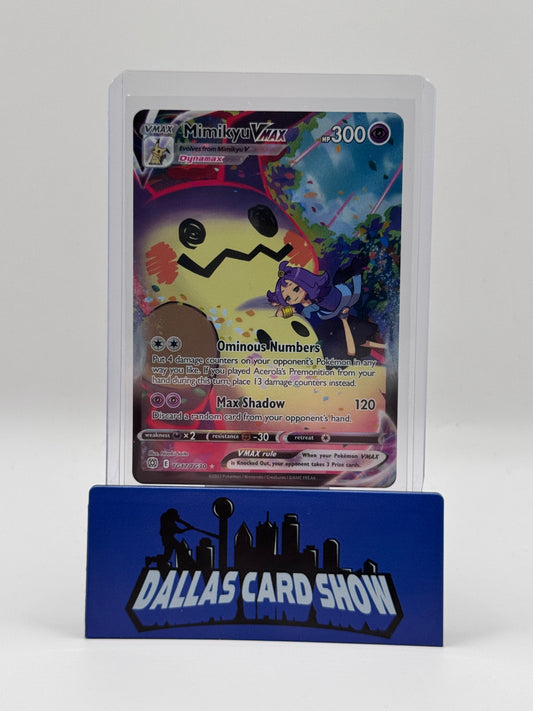 2022 Pokemon - Mimikyu VMAX (Trainer Gallery) - TG17/TG30 Brilliant Stars NM