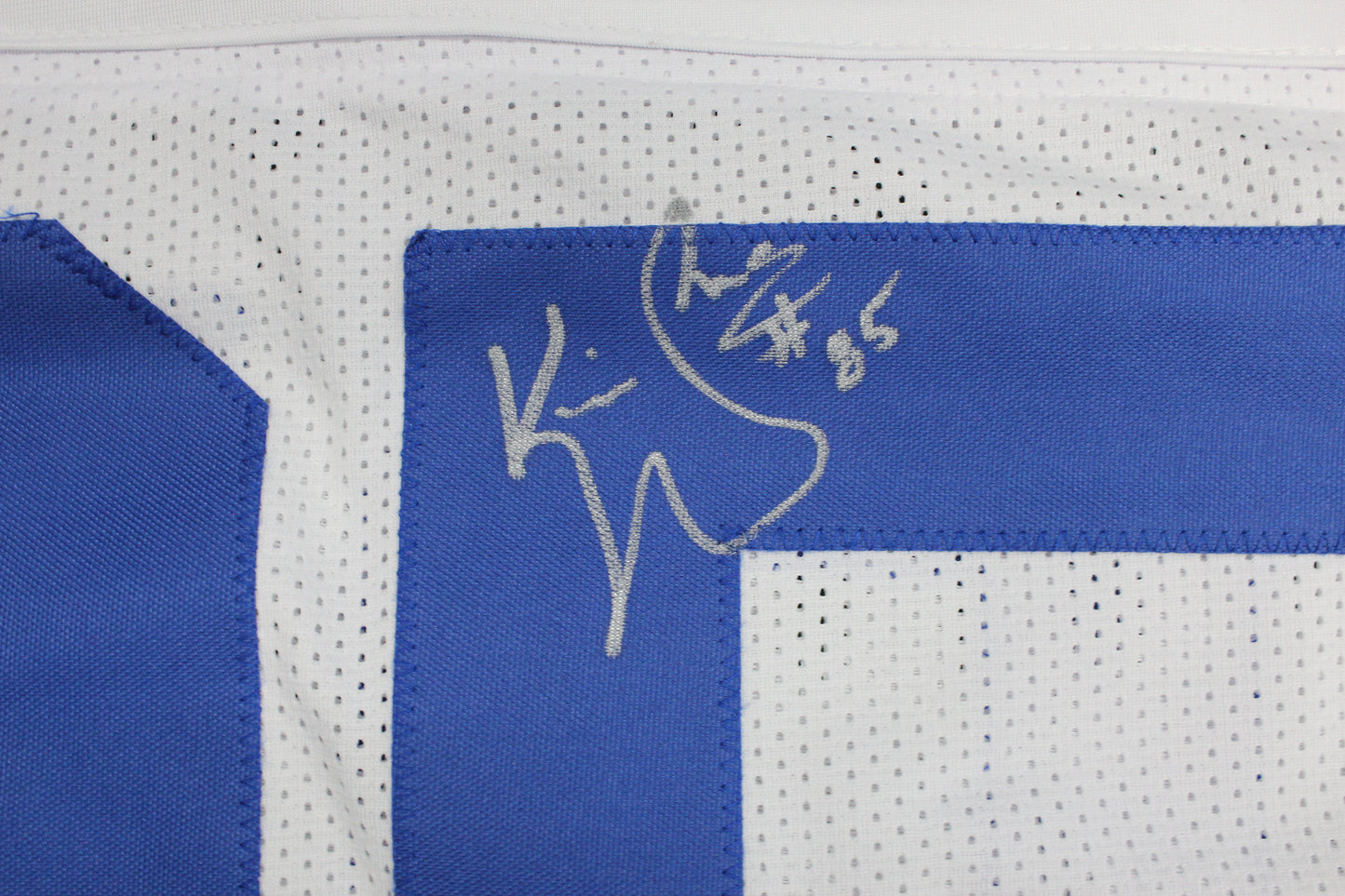 KEVIN WILLIAMS DALLAS COWBOYS SIGNED JERSEY Hurricanes w/INSCs M JSA