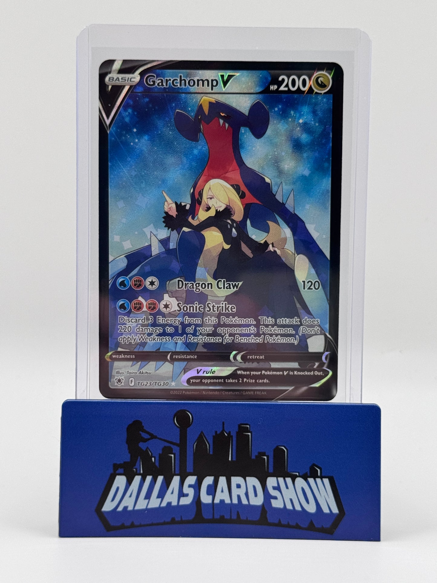2022 Pokemon - Garchomp V (Trainer Gallery) - TG23/TG30 Astral Radiance NM