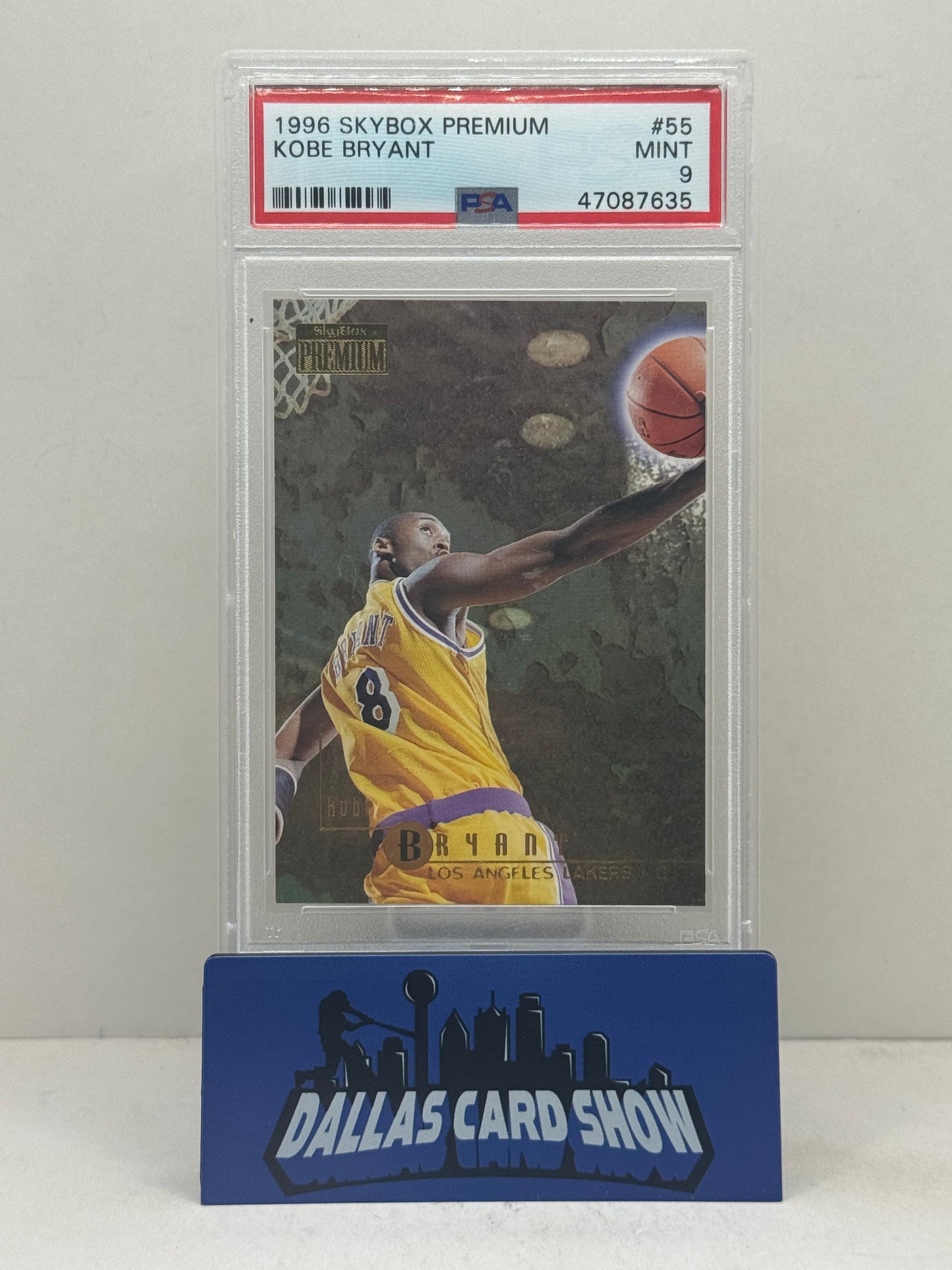 1996 Skybox Premium #55 Kobe Bryant Rookie RC PSA 9