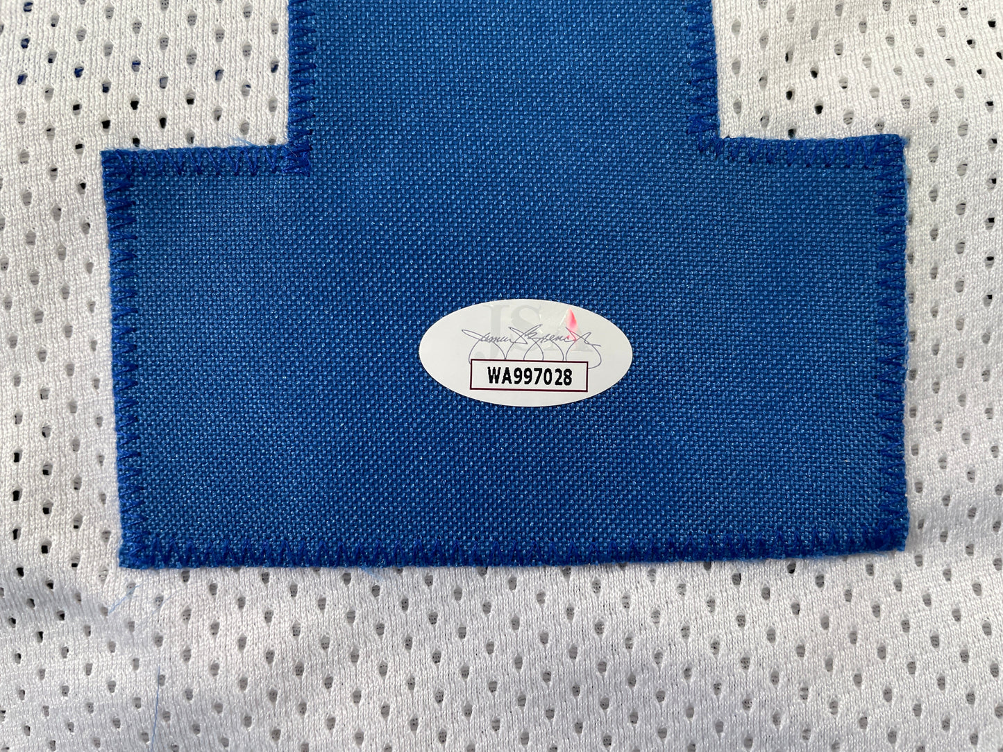 BOB LILLY DALLAS COWBOYS SIGNED HOME JERSEY w/HOF JSA COA