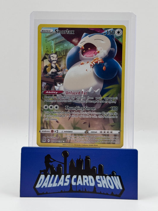 2022 Pokemon - Snorlax (Trainer Gallery) - TG23/TG30 Lost Origin NM