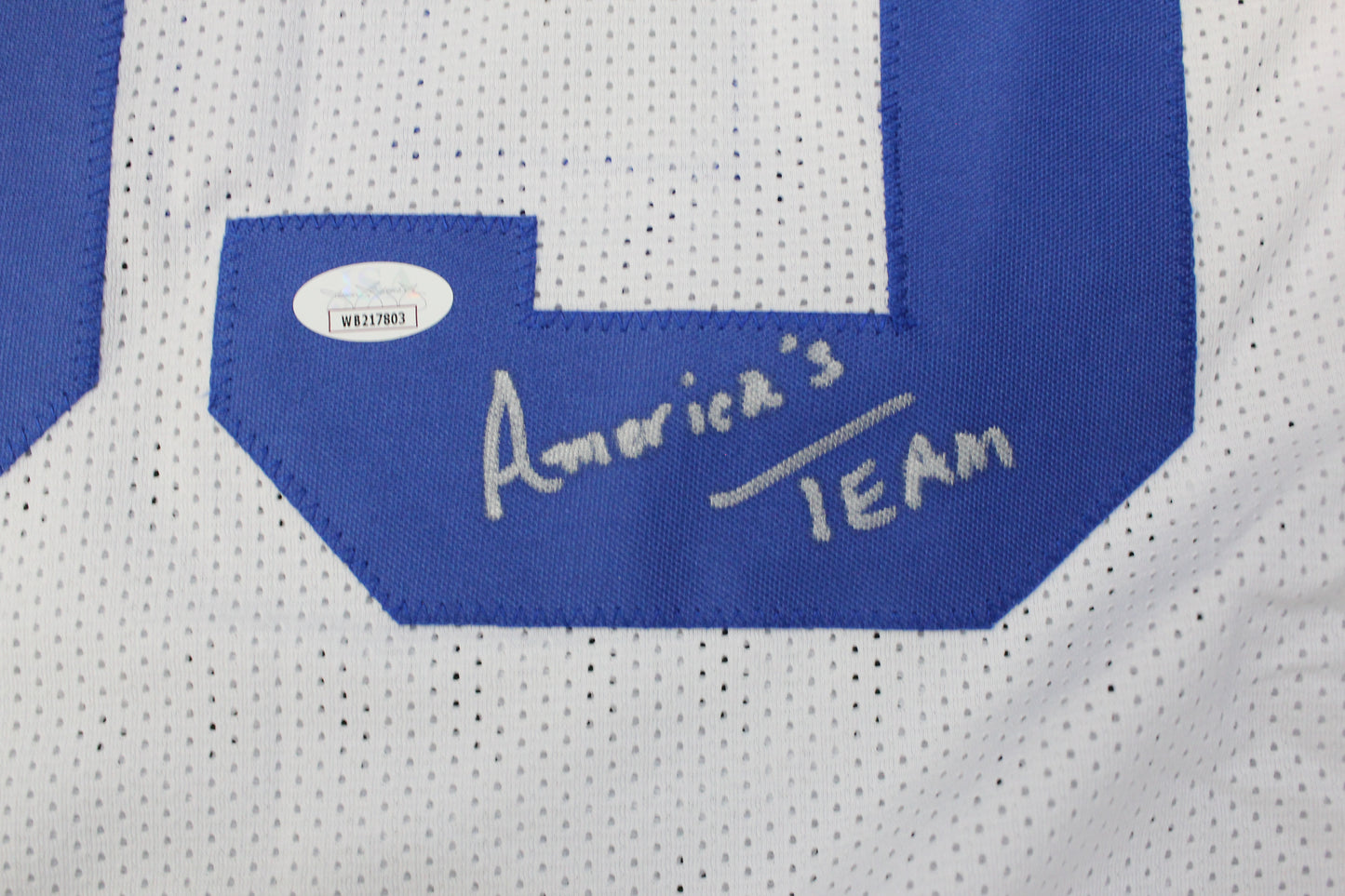 KEVIN WILLIAMS DALLAS COWBOYS SIGNED JERSEY Hurricanes w/INSCs M JSA