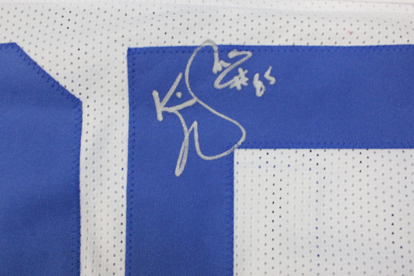 KEVIN WILLIAMS DALLAS COWBOYS SIGNED JERSEY Hurricanes w/INSCs M JSA