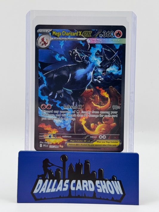 2025 Pokemon - Mega Charizard X ex (SIR) - 125/094 Phantasmal Flames NM