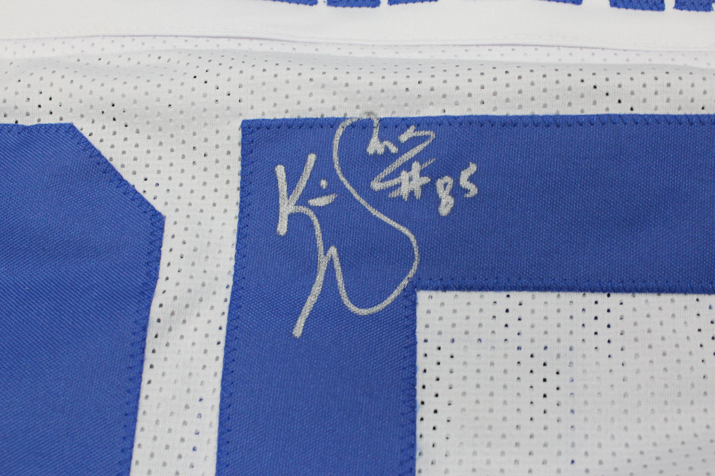 KEVIN WILLIAMS DALLAS COWBOYS SIGNED JERSEY Hurricanes w/INSCs M JSA
