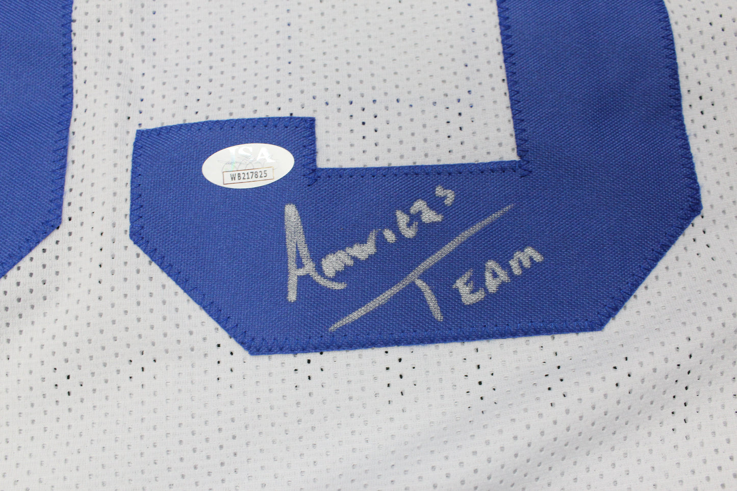 KEVIN WILLIAMS DALLAS COWBOYS SIGNED JERSEY Hurricanes w/INSCs 3XL JSA