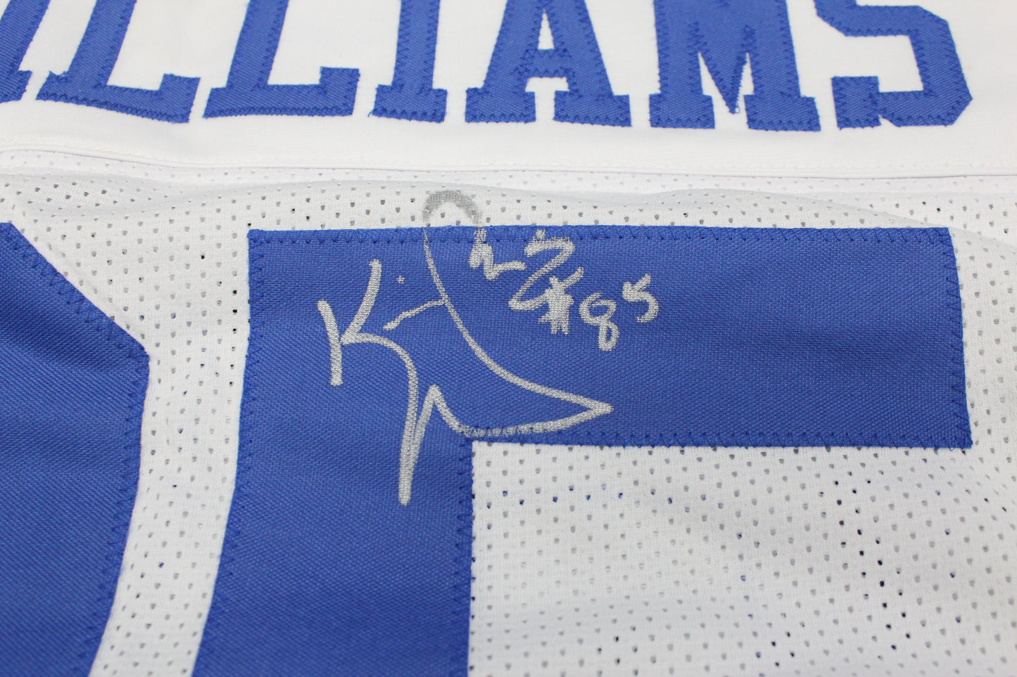 KEVIN WILLIAMS DALLAS COWBOYS SIGNED JERSEY Hurricanes w/INSCs 3XL JSA