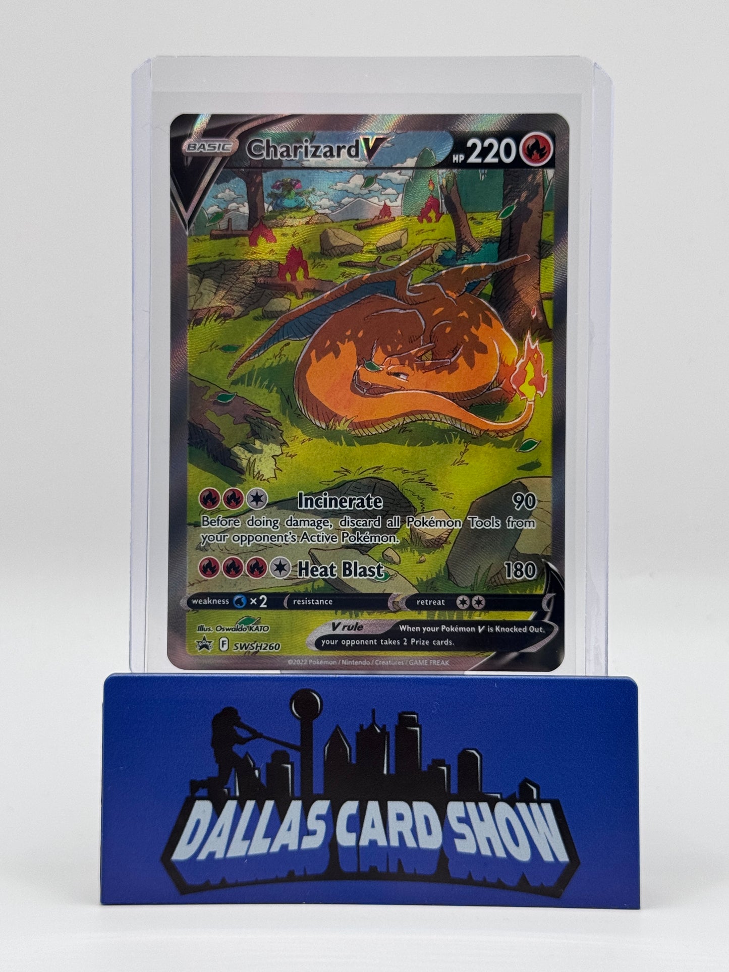 2022 Pokemon - Charizard V (Promo) - SWSH260 UPC Promos NM