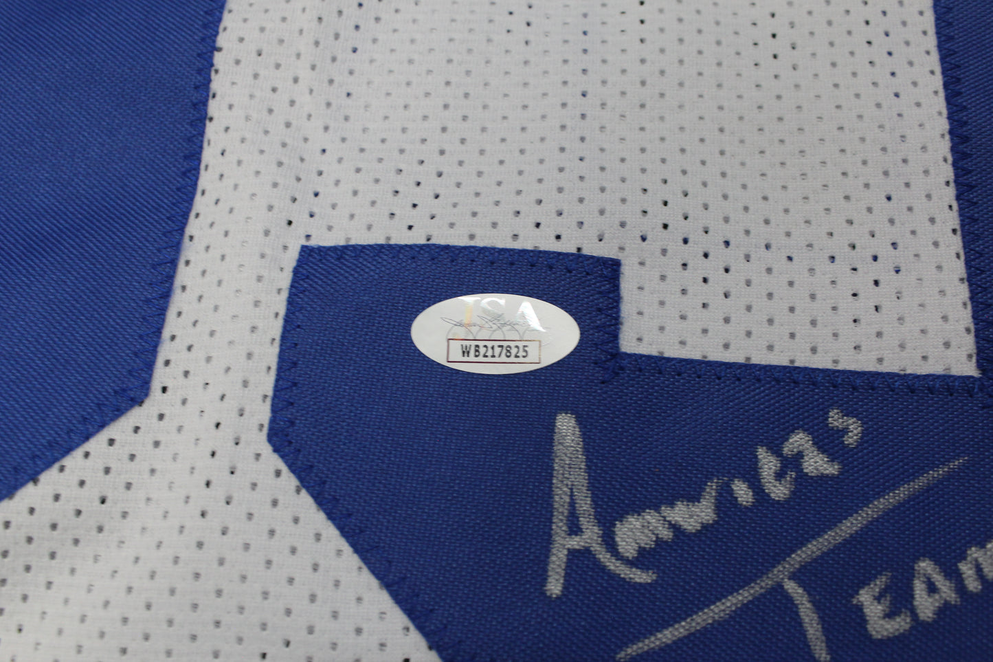 KEVIN WILLIAMS DALLAS COWBOYS SIGNED JERSEY Hurricanes w/INSCs 3XL JSA