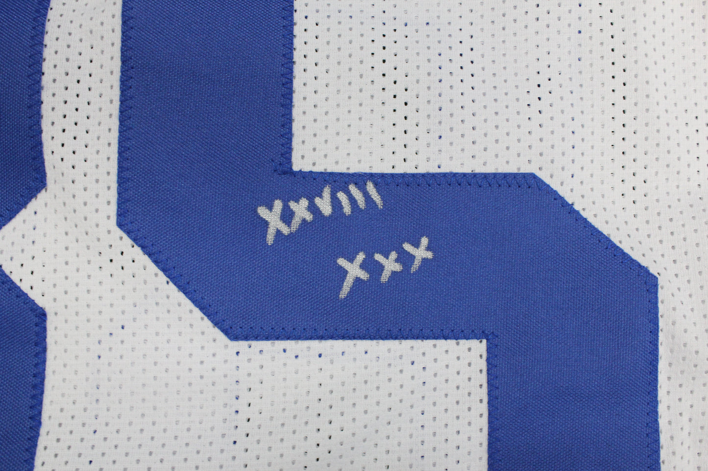 KEVIN WILLIAMS DALLAS COWBOYS SIGNED JERSEY Hurricanes w/INSCs 3XL JSA