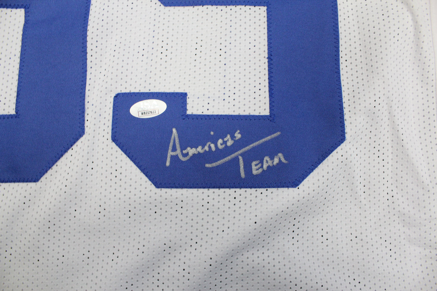 KEVIN WILLIAMS DALLAS COWBOYS SIGNED JERSEY Hurricanes w/INSCs 3XL JSA