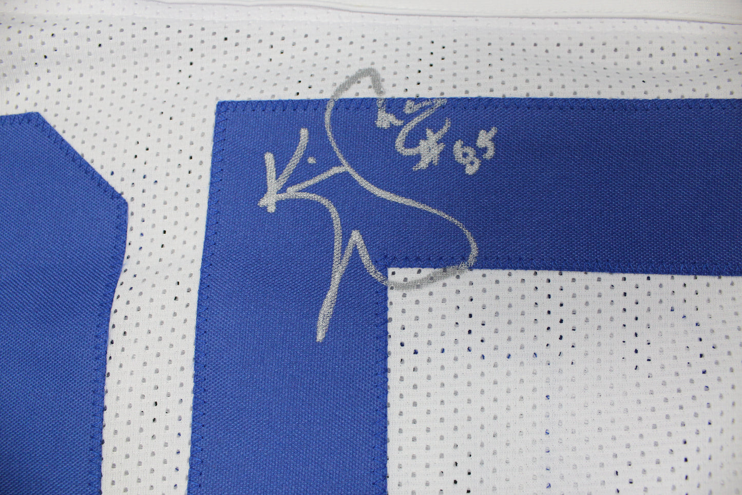 KEVIN WILLIAMS DALLAS COWBOYS SIGNED JERSEY Hurricanes w/INSCs 3XL JSA