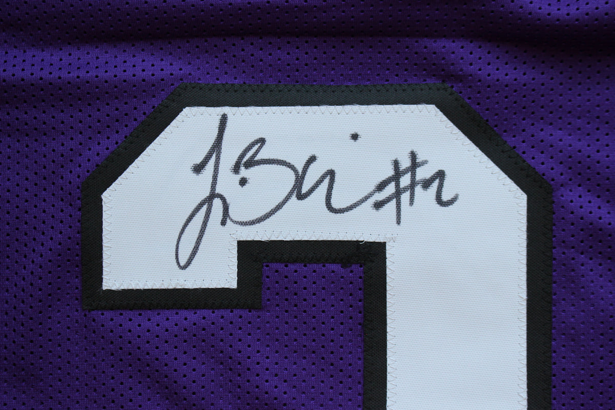 TREVONE BOYKIN TCU HORNED FROGS SIGNED PURPLE JERSEY wBIG12POY BAS