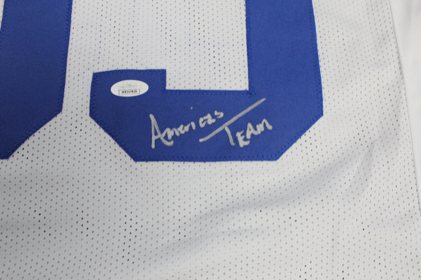 KEVIN WILLIAMS DALLAS COWBOYS SIGNED JERSEY Hurricanes w/INSCs 2XL JSA