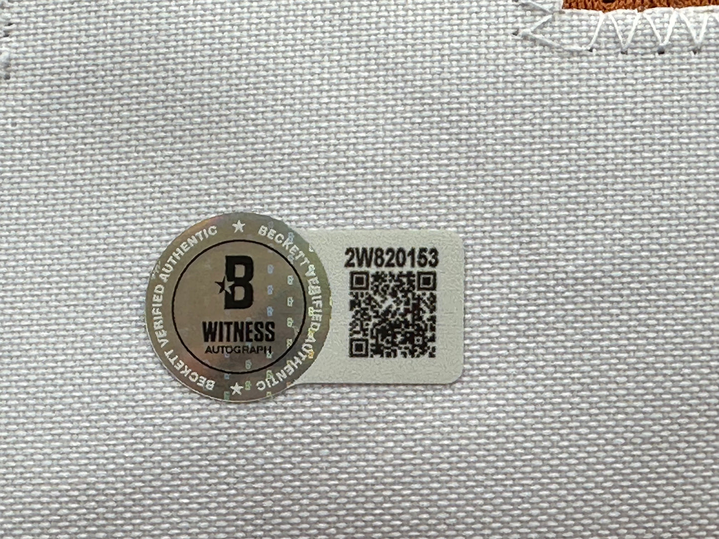 RICKY WILLIAMS SIGNED ORANGE FOOTBALL JERSEY Texas Longhorns w/"98 Heisman"BAS