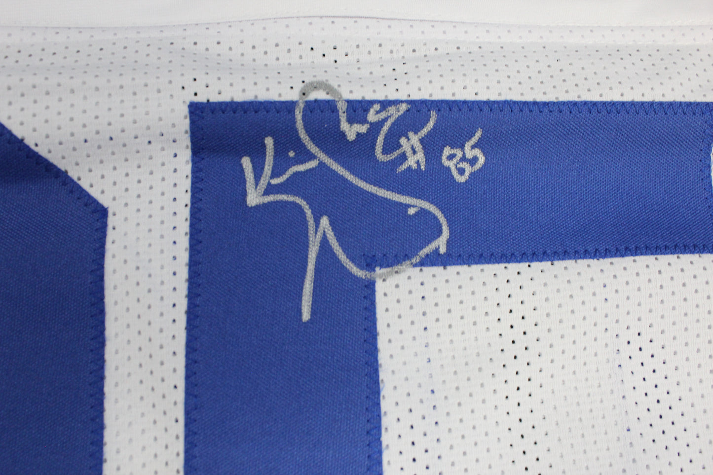 KEVIN WILLIAMS DALLAS COWBOYS SIGNED JERSEY Hurricanes w/INSCs 2XL JSA