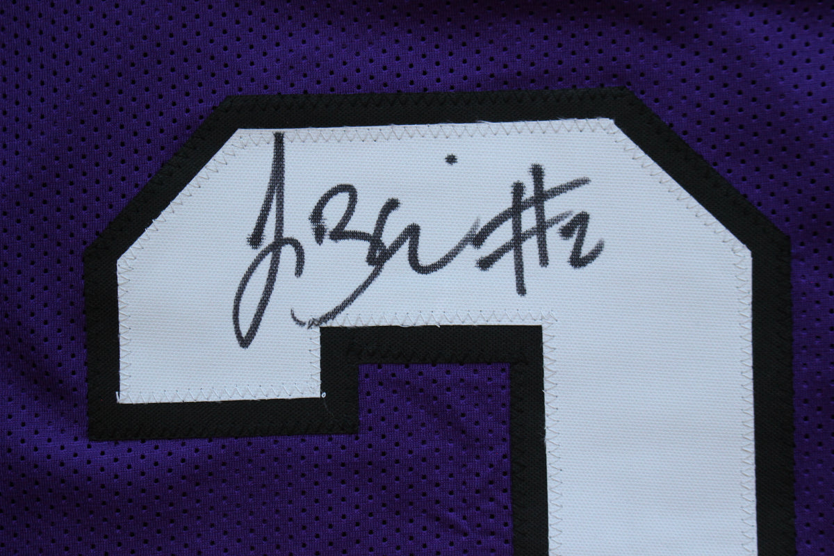 TREVONE BOYKIN TCU HORNED FROGS SIGNED PURPLE JERSEY wBIG12POY BAS
