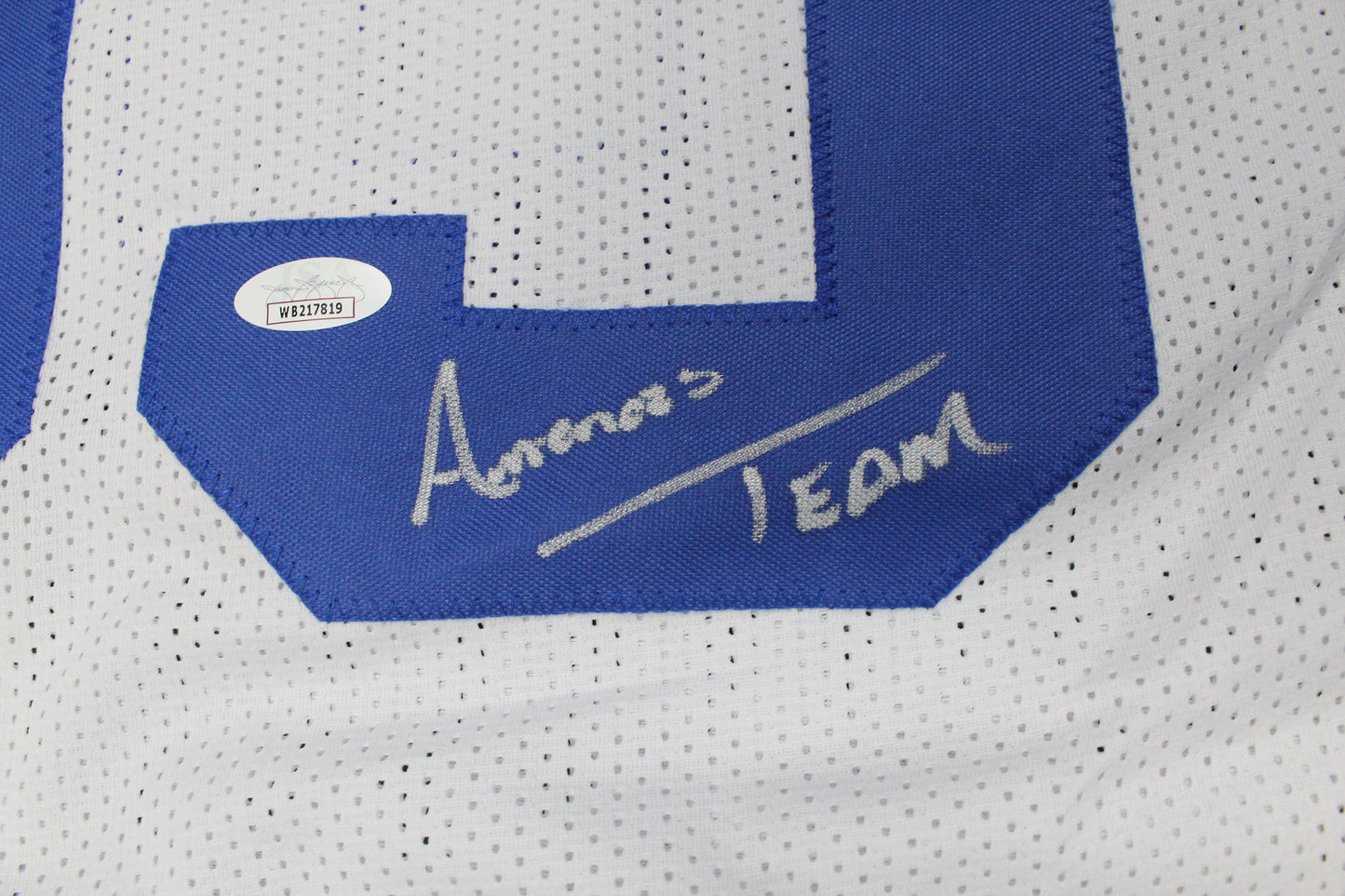 KEVIN WILLIAMS DALLAS COWBOYS SIGNED JERSEY Hurricanes w/INSCs 2XL JSA